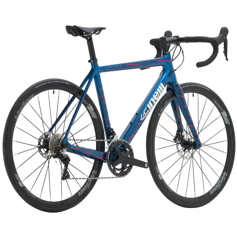 Cinelli Veltrix Disc 105 Carbon Road Bike - Blue-2