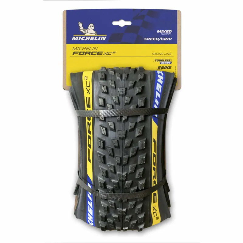 Michelin Force XC2 Racing Line Tubeless Ready Folding 29er MTB Tyre-2