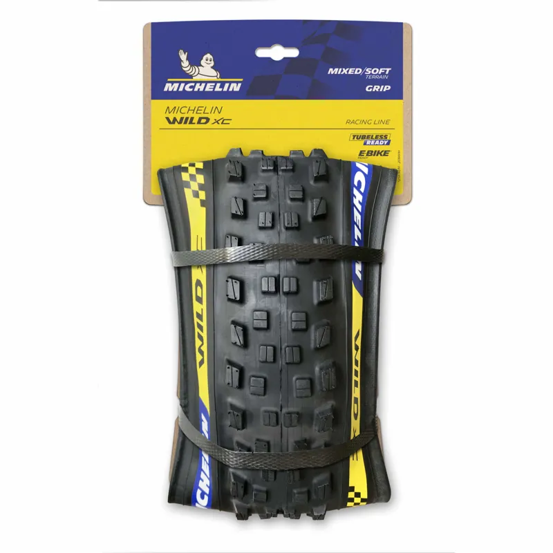 Michelin Wild XC Racing Line 29 x 2.35 Folding Tubeless Ready MTB Tyre-2