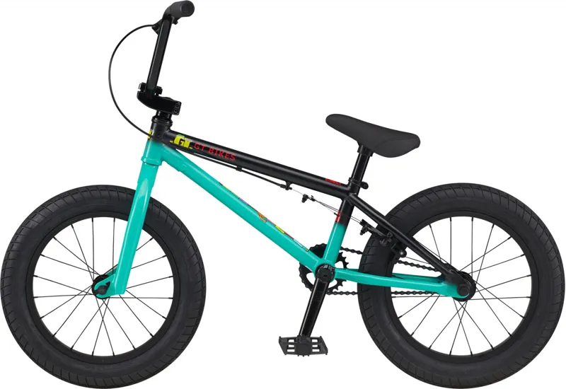 GT Performer 16w 2023 Kid's BMX Bike - Pitch Green-2