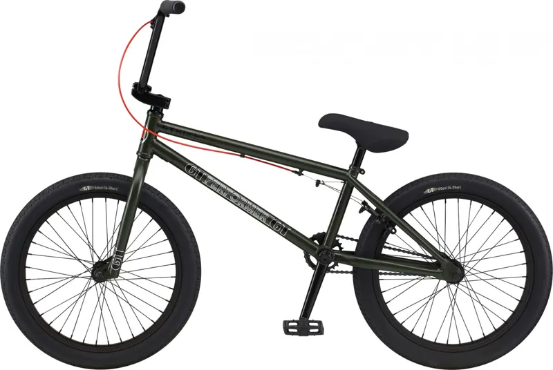 GT Performer Conway 21 Inch 2023 BMX Bike - Green-2