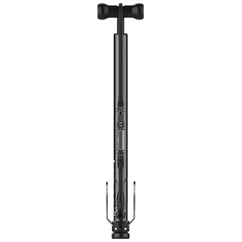 Lezyne Digital Travel Floor Drive Track Pump - Black-2
