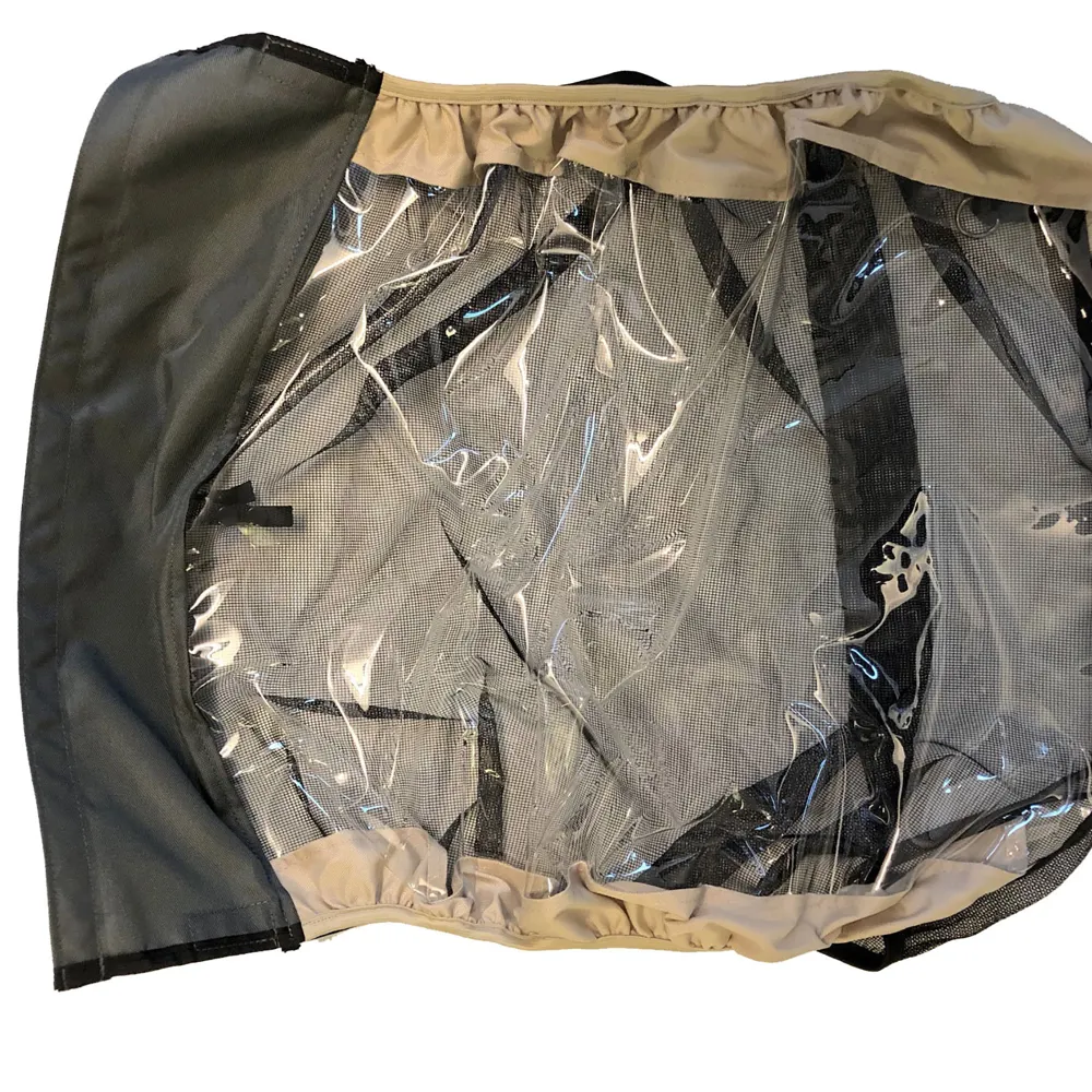 uPRISE Bikes Hamax Front Window For Avenida Child Trailers - Coffee | Price match, 365 day return s, 18-Month Warranty, Finance Available & Free UK Delivery