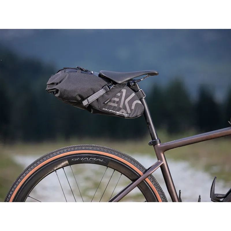 Campagnolo Ekar Cluster 7 Gravel Saddle Bag - Black-2