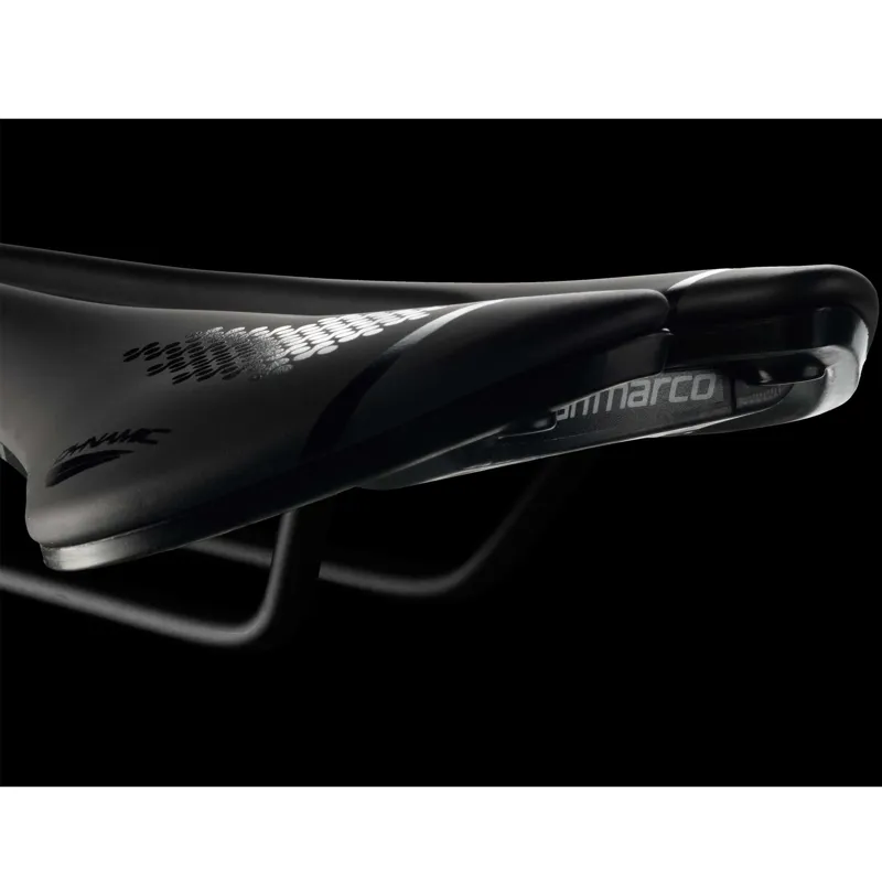 Selle San Marco Aspide Short Dynamic Saddle - Black-2
