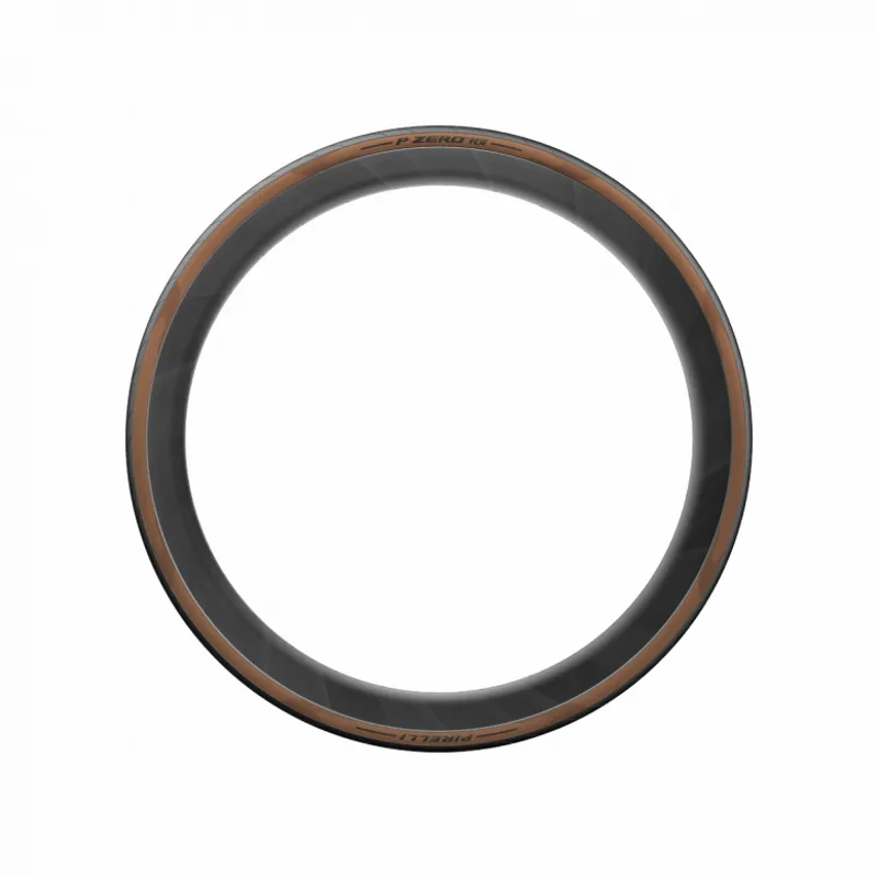 Pirelli P Zero Race TLR Classic 700x26c Road Clincher Tyre - Black/Tan-2