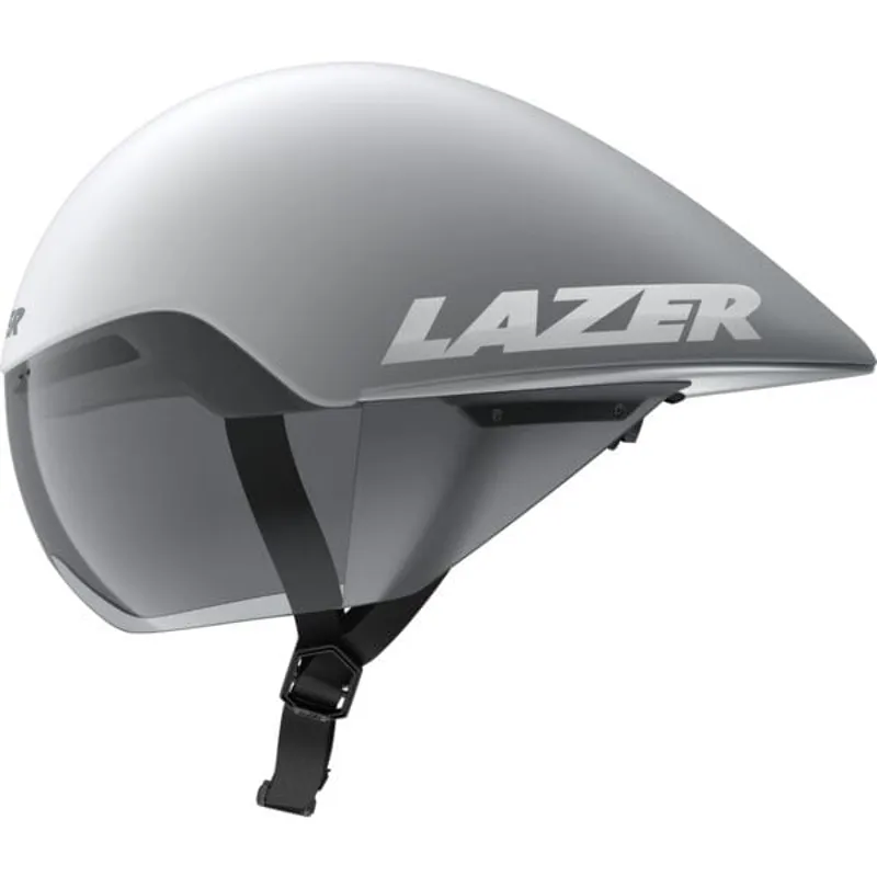 Lazer Volante KinetiCore TT Road Helmet - Matt White Silver-2