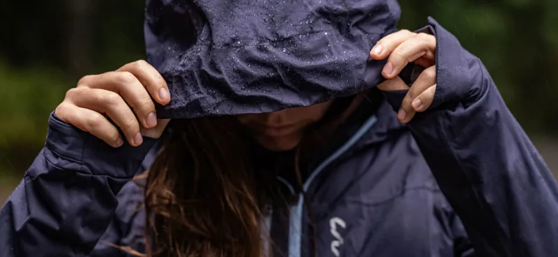 Liv Energize Women's Rain Jacket - Milky Way - Medium-2