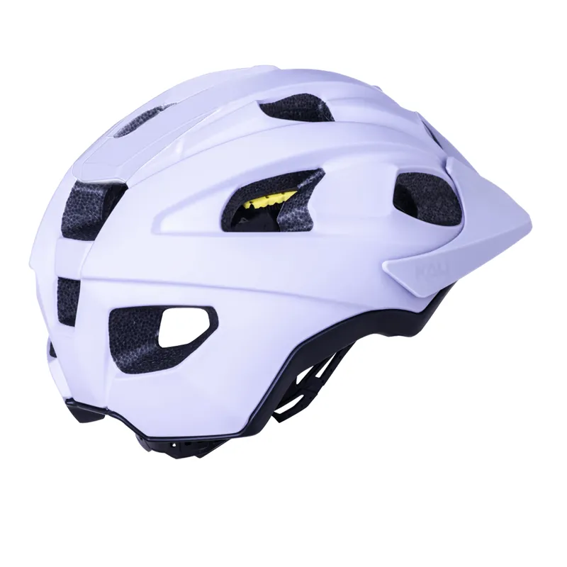 Kali Pace MTB Helmet - Solid Matt Pastel Purple/Black-2