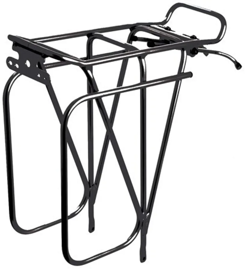 Tortec Expedition Rear Pannier Rack - Black - Rear