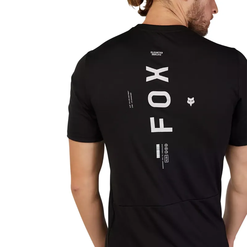 Fox Racing Ranger Alyn Dr Men's Short Sleeve Jersey - Black-4