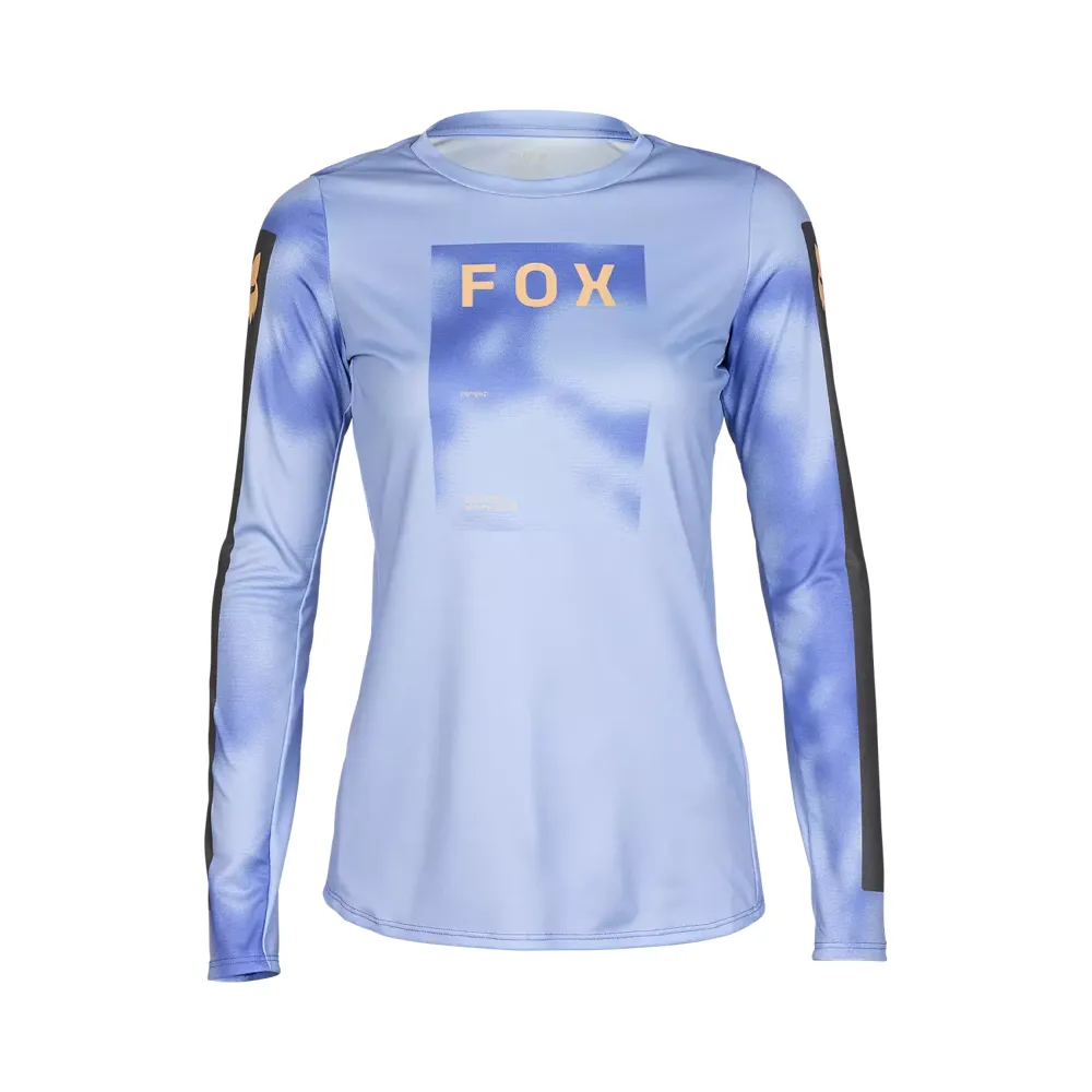 uPRISE Bikes Fox Clothing Fox Racing Ranger Taunt Women's Long Sleeve Jersey - Tulip Purple | Price match, 365 day return s, 18-Month Warranty, Finance Available & Free UK Delivery