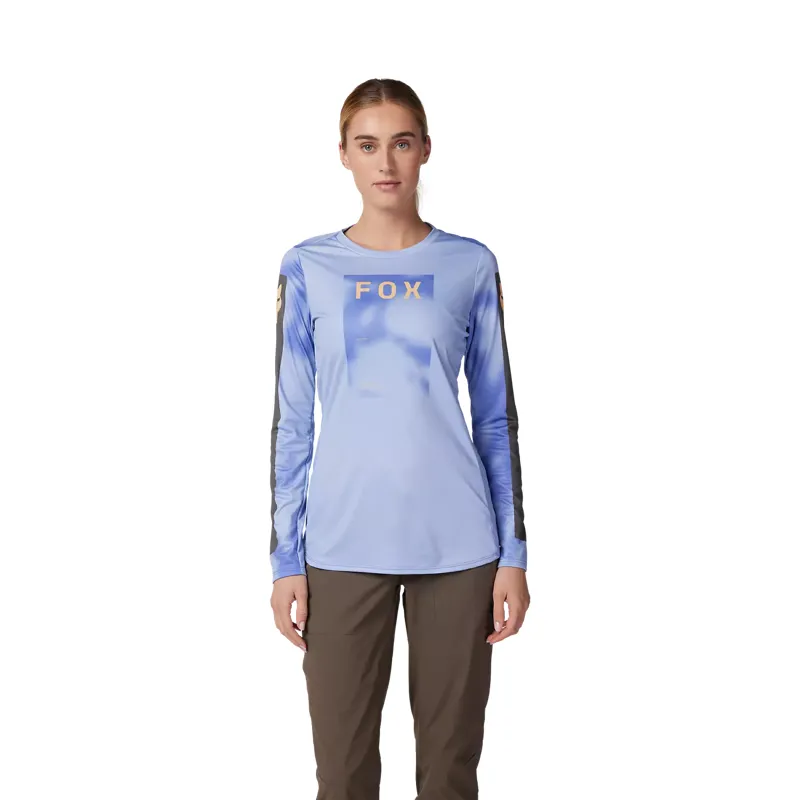 Fox Racing Ranger Taunt Women's Long Sleeve Jersey - Tulip Purple-2