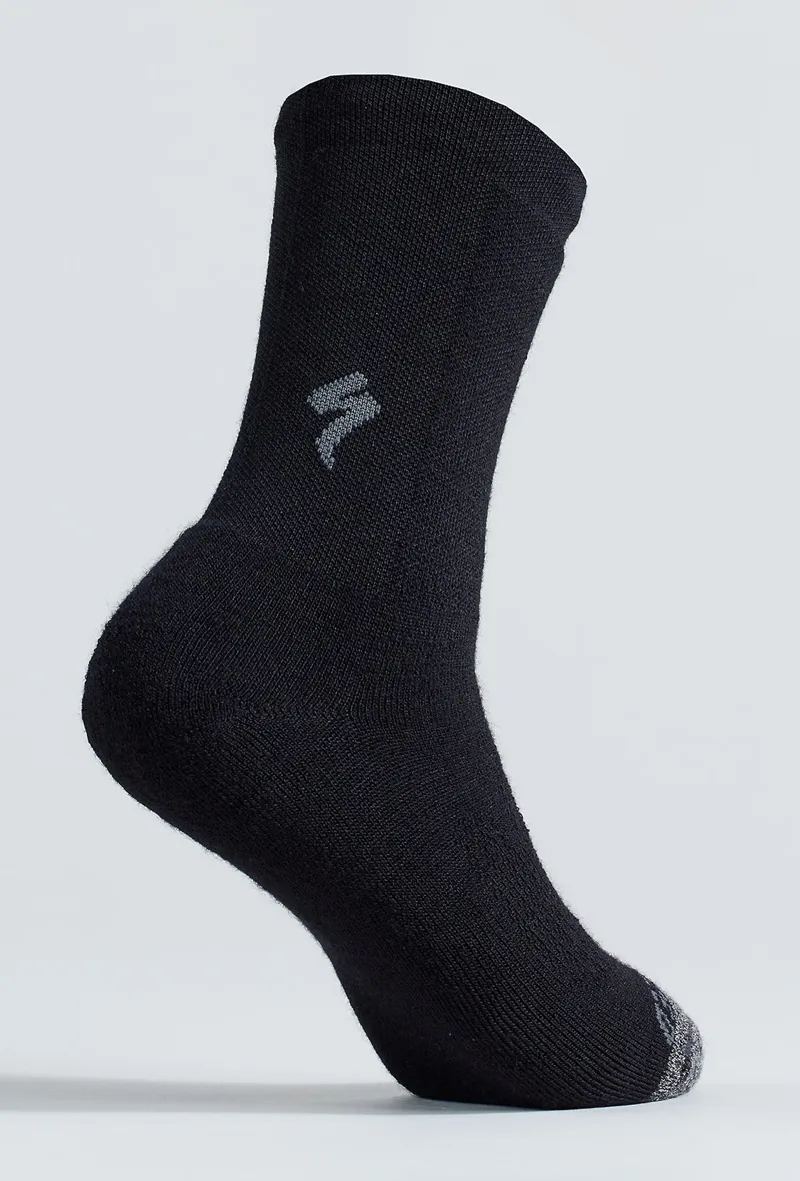 Specialized Merino Deep Winter Tall Socks - Black-1