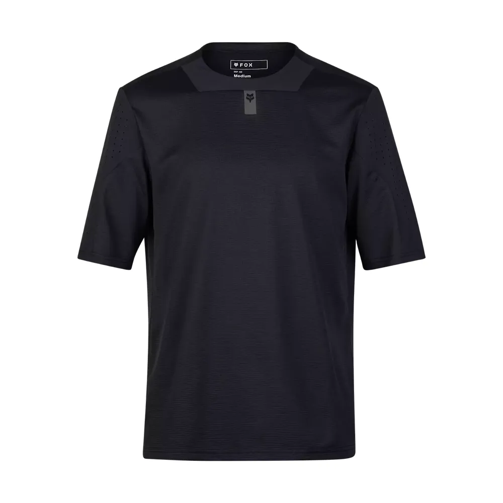 uPRISE Bikes Fox Clothing Fox Racing Defend Men's Short Sleeve Jersey - Black | Price match, 365 day return s, 18-Month Warranty, Finance Available & Free UK Delivery