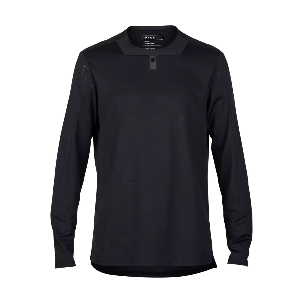 uPRISE Bikes Fox Clothing Fox Racing Defend Men's Long Sleeve Jersey - Black | Price match, 365 day return s, 18-Month Warranty, Finance Available & Free UK Delivery