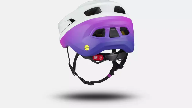 Specialized Camber MIPS MTB Helmet - White Dune/Purple Orchid-2