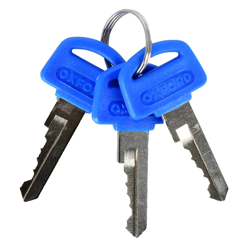 Oxford Cable Lock - 1800mm x12mm - Blue-5