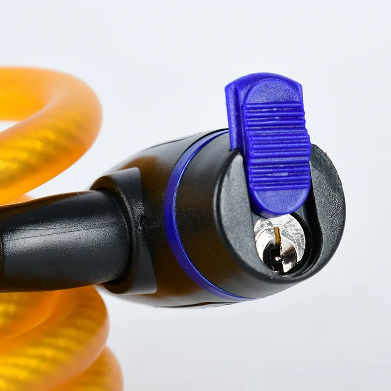 Oxford Cable Lock - 1800mm x12mm - Gold-3