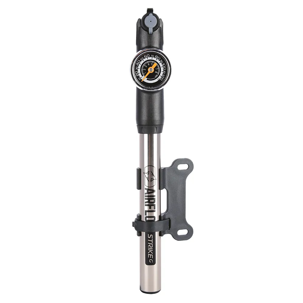 uPRISE Bikes Oxford Airflow Strike Alloy Mini Pump with Gauge | Price match, 365 day return s, 18-Month Warranty, Finance Available & Free UK Delivery