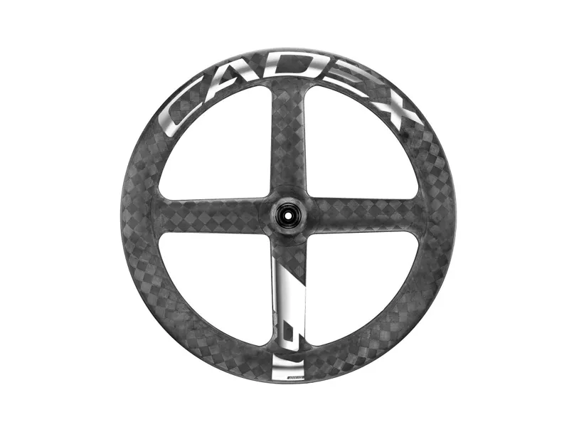 Cadex 4 Aero 4 Spoke Disc Tubeless Carbon Front Road Wheel-1