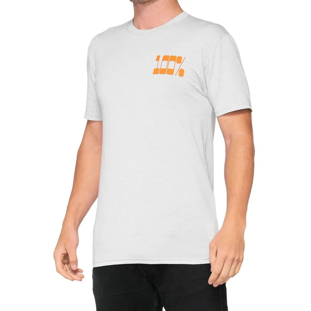 uPRISE Bikes 100 Percent Trona Technical T-Shirt - Chalk | Price match, 365 day return s, 18-Month Warranty, Finance Available & Free UK Delivery