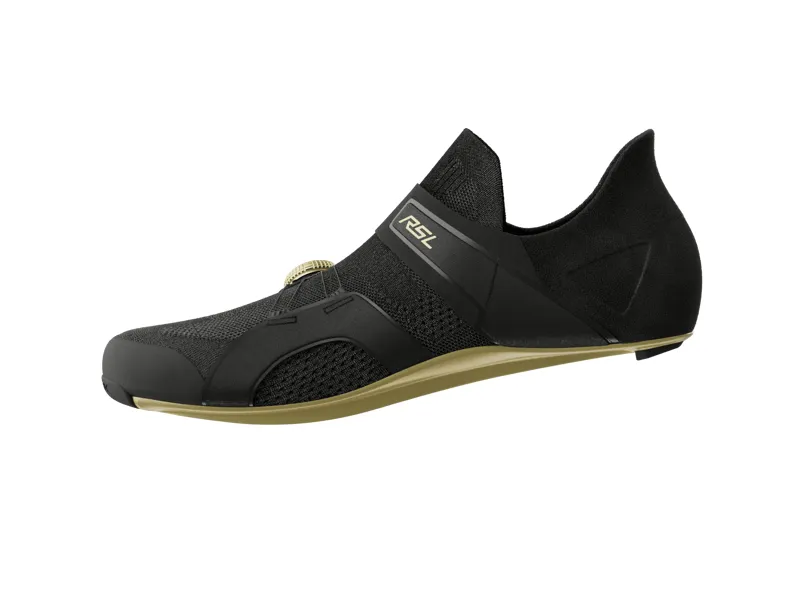 Trek RSL Knit Road Cycling Shoes - Black/Gold-1