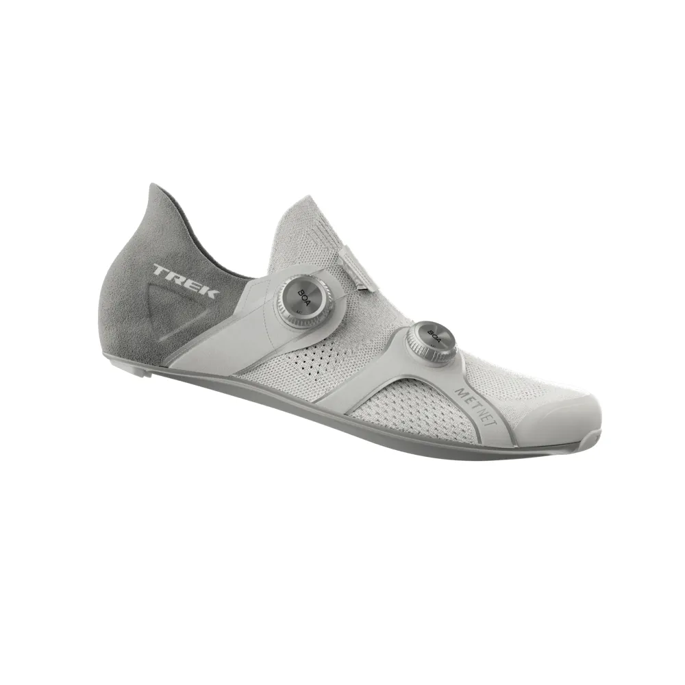 uPRISE Bikes Trek RSL Knit Road Cycling Shoes - White/Silver | Price match, 365 day return s, 18-Month Warranty, Finance Available & Free UK Delivery