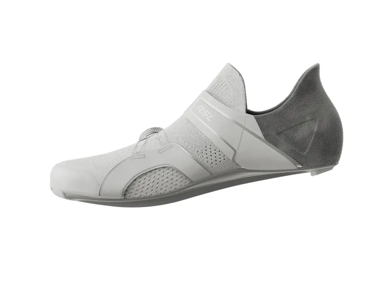 Trek RSL Knit Road Cycling Shoes - White/Silver-1