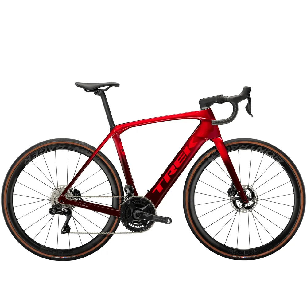 uPRISE Bikes Trek Domane+ SLR 9 360wh 2025 Carbon Electric Road Bike - Carbon Red | Price match, 365 day return s, 18-Month Warranty, Finance Available & Free UK Delivery