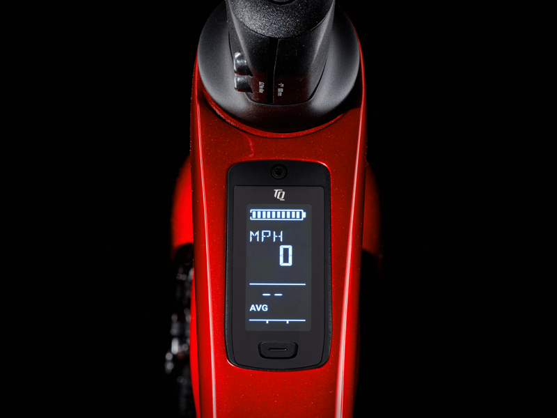 Trek Domane+ SLR 9 360wh 2025 Carbon Electric Road Bike - Carbon Red-8