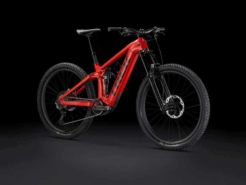 Trek Rail 9.9 XTR Gen 4 750wh 29er Electric Mountain Bike - Lava-1