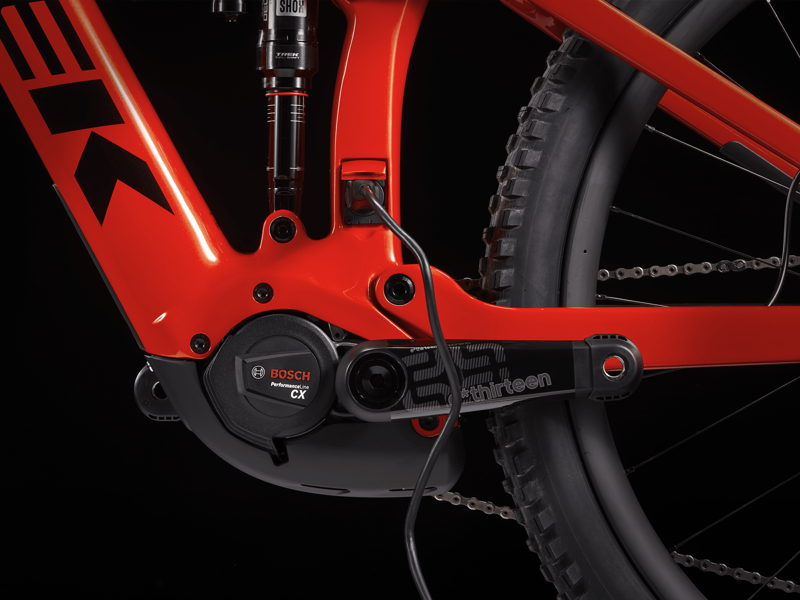 Trek Rail 9.9 XTR Gen 4 750wh 29er Electric Mountain Bike - Lava-3