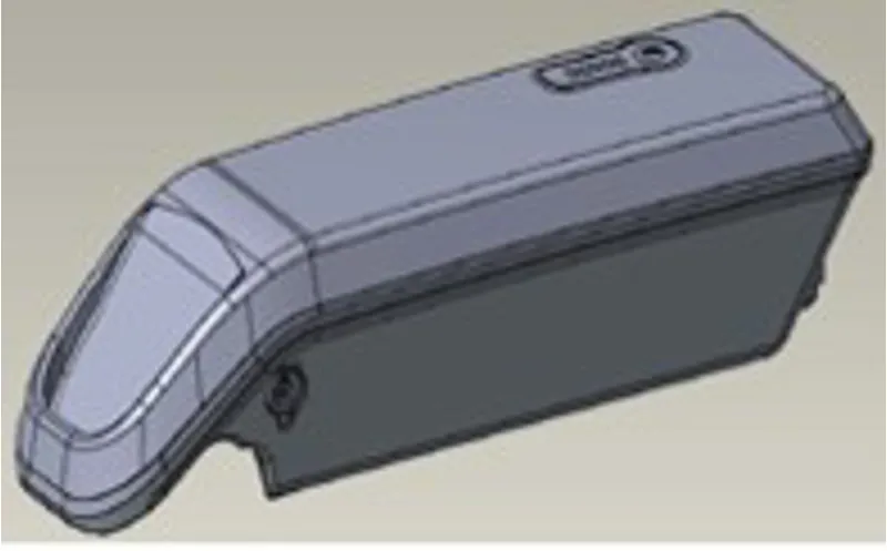 SR Suntour HESC Phylion Down-Tube Battery Unit - 36V-12AH