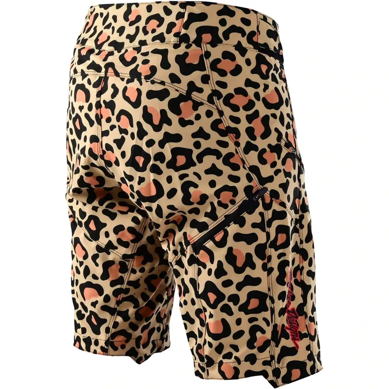 Troy Lee Designs Lilium Women's Baggy Short Shell Only - Leopard Bronze-1