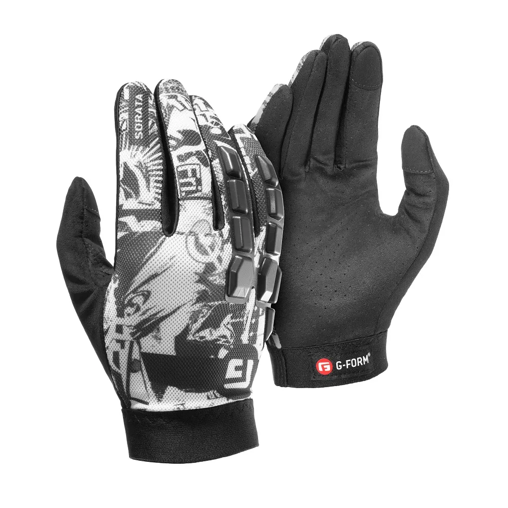 uPRISE Bikes G-Form Sorata 2 Trail Gloves - Street Art | Price match, 365 day return s, 18-Month Warranty, Finance Available & Free UK Delivery