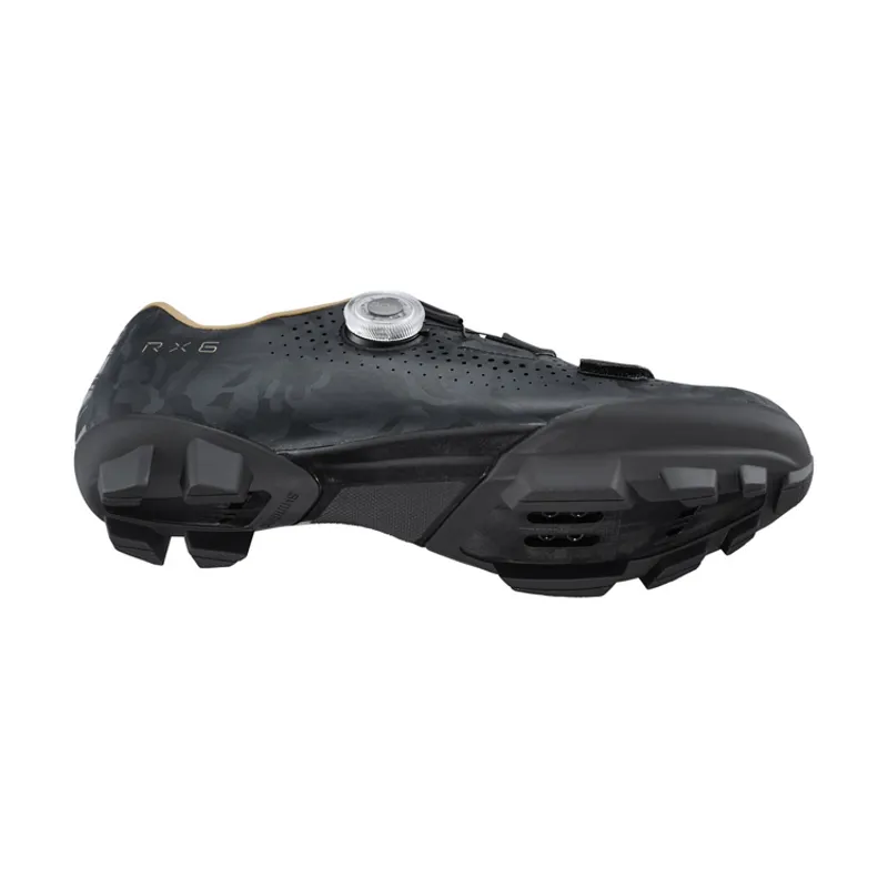 Shimano RX600W Women's Clipless Gravel Road Shoes - Black-3