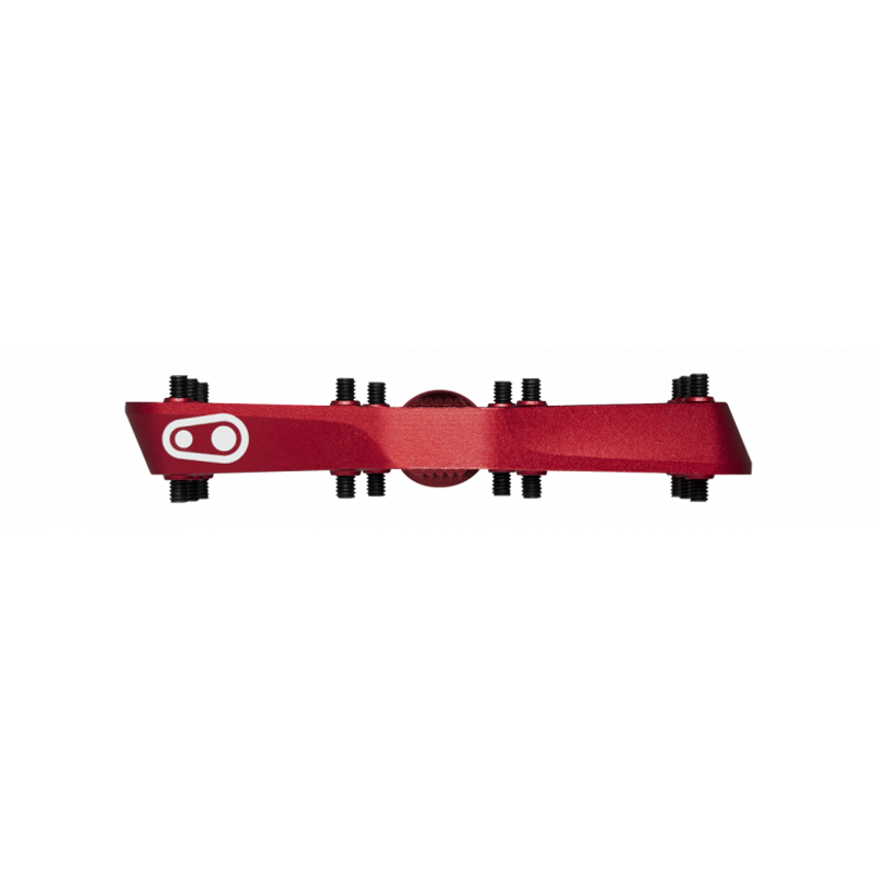 Crank Brothers Stamp 7 MTB Flat Pedals - Red-3