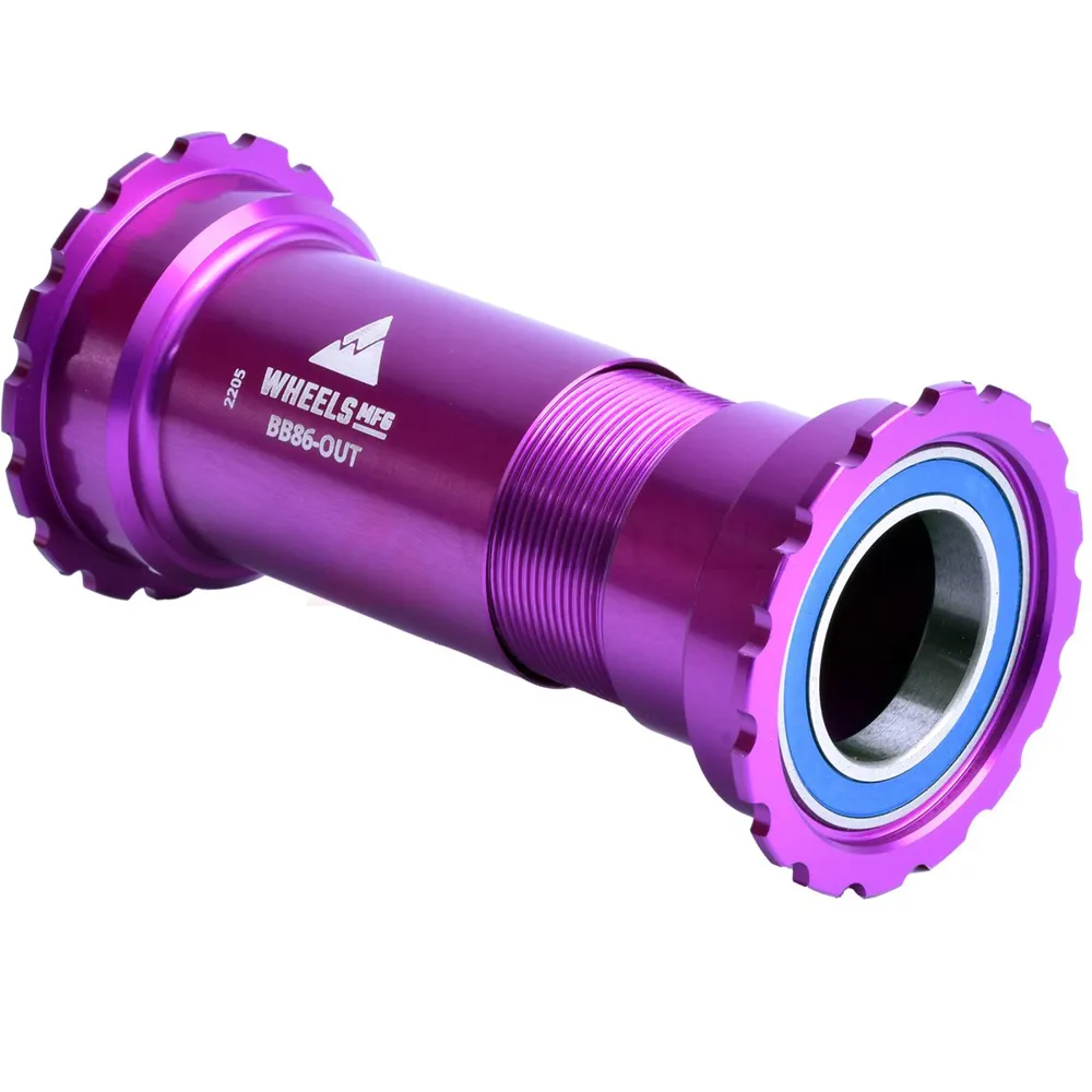 uPRISE Bikes Wheels Manufacturing BB86/92 Threaded ABEC-3 Bearings 24mm - Purple | Price match, 365 day return s, 18-Month Warranty, Finance Available & Free UK Delivery