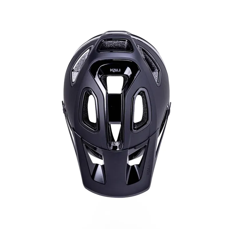 Kali Cascade MTB Helmet - Solid Matt Black/Gloss Black-3