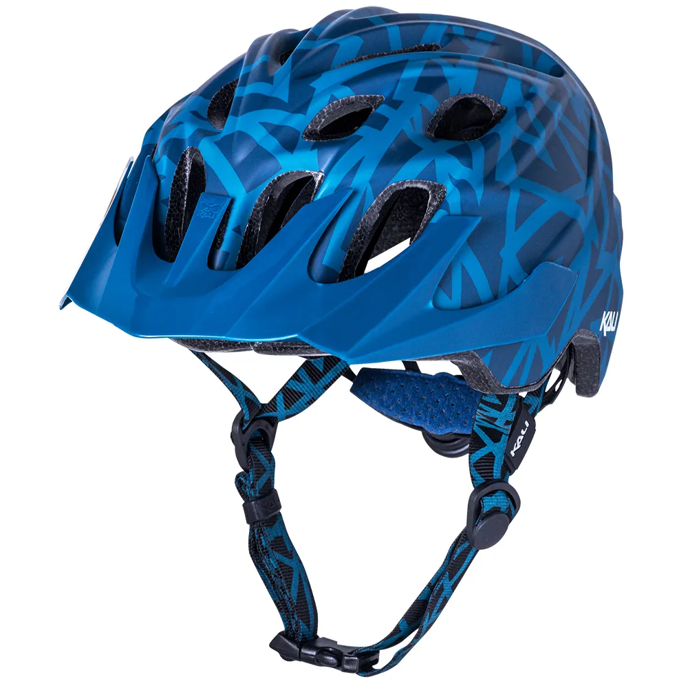 uPRISE Bikes Kali Chakra Youth Plus MTB Helmet - 52-57cm - Pyramid Matt Teal | Price match, 365 day return s, 18-Month Warranty, Finance Available & Free UK Delivery