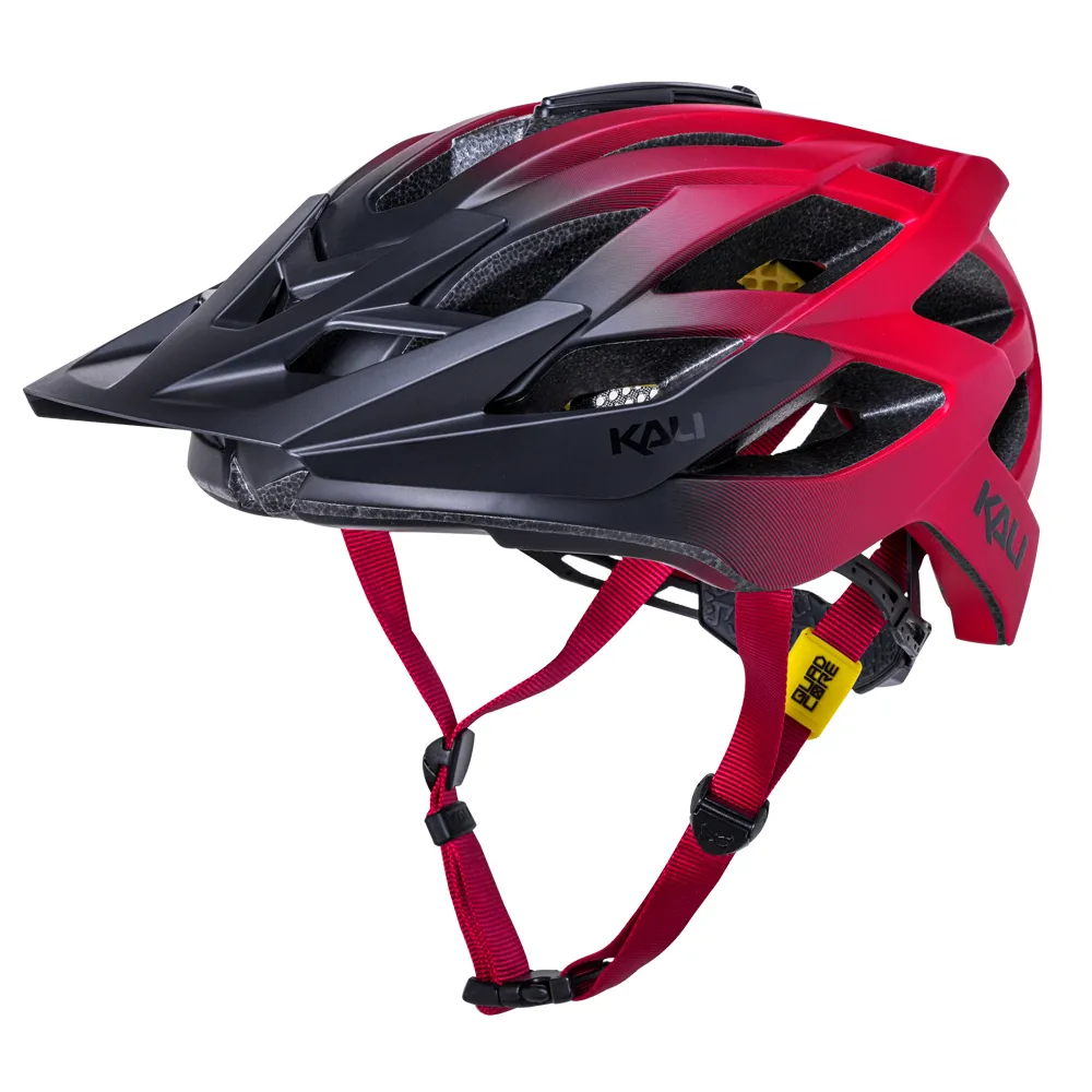 uPRISE Bikes Kali Lunati 2.0 MTB Helmet - Fade Matt Black/Red | Price match, 365 day return s, 18-Month Warranty, Finance Available & Free UK Delivery