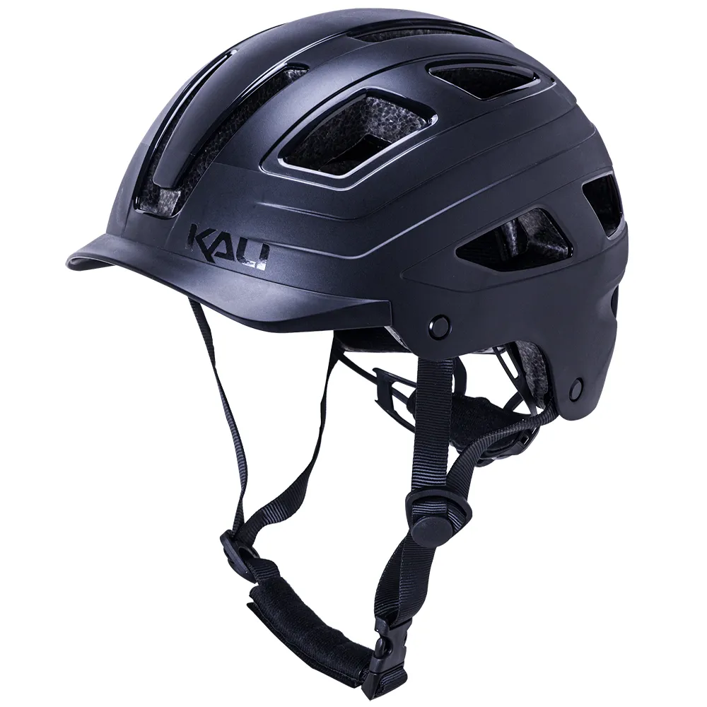 uPRISE Bikes Kali Cruz Urban Helmet - Solid Black | Price match, 365 day return s, 18-Month Warranty, Finance Available & Free UK Delivery