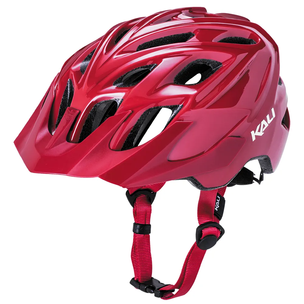 uPRISE Bikes Kali Chakra Solo Urban Helmet - Solid Red | Price match, 365 day return s, 18-Month Warranty, Finance Available & Free UK Delivery