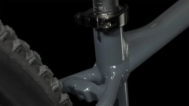 Cube Aim Pro 2026 Hardtail Mountain Bike - Grey/Flashyellow-3