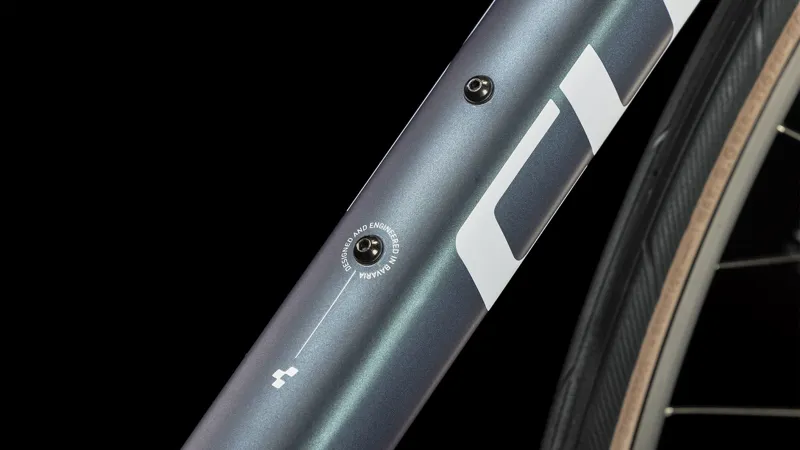 Cube Attain 2024 Endurance Road Bike - Deepblue/White-3