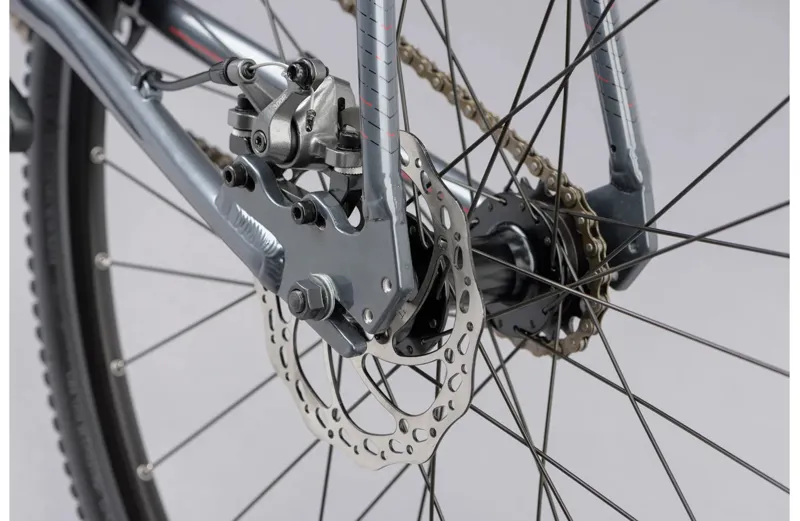 Genesis Flyer Single Speed Road Bike - Grey-5