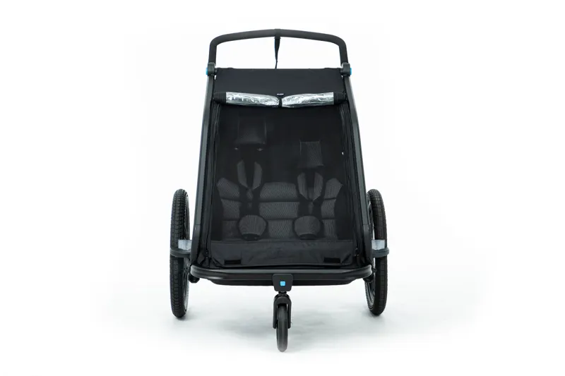 Cube Kids Trailer Double CMPT - Black-3