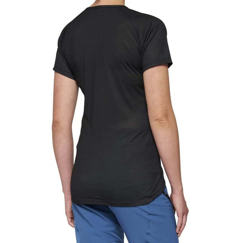 100 Percent Airmatic Short Sleeve Women's - Black-1
