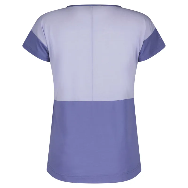 Scott Trail Flow DRI Short Sleeve Women's Technical T-Shirt - Dream Blue-1